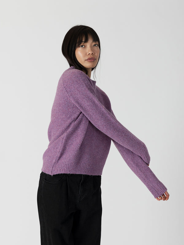 Ezra Crewneck - Mulberry-LYLA+LUXE-Over the Rainbow