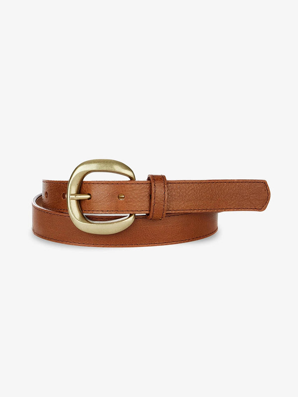 Ebba Vachetta Belt - Tan-Brave Leather-Over the Rainbow