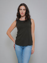 Taurus Sleeveless Tee - Thicket-Velvet-Over the Rainbow