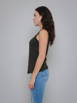 Taurus Sleeveless Tee - Thicket-Velvet-Over the Rainbow