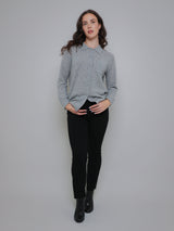 Cashmere Shirt - Grey Heather-WHITE + WARREN-Over the Rainbow