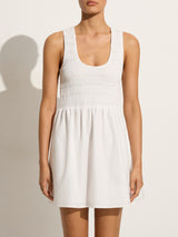 Epoca Dress - White-FAITHFULL THE BRAND-Over the Rainbow