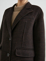 Gallery Coat - Espresso Houndstooth-Rails-Over the Rainbow