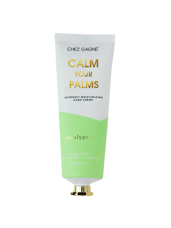 Calm Your Palms - Eucalyptus Hand Creme-CHEZ GAGNE LETTERPRESS-Over the Rainbow