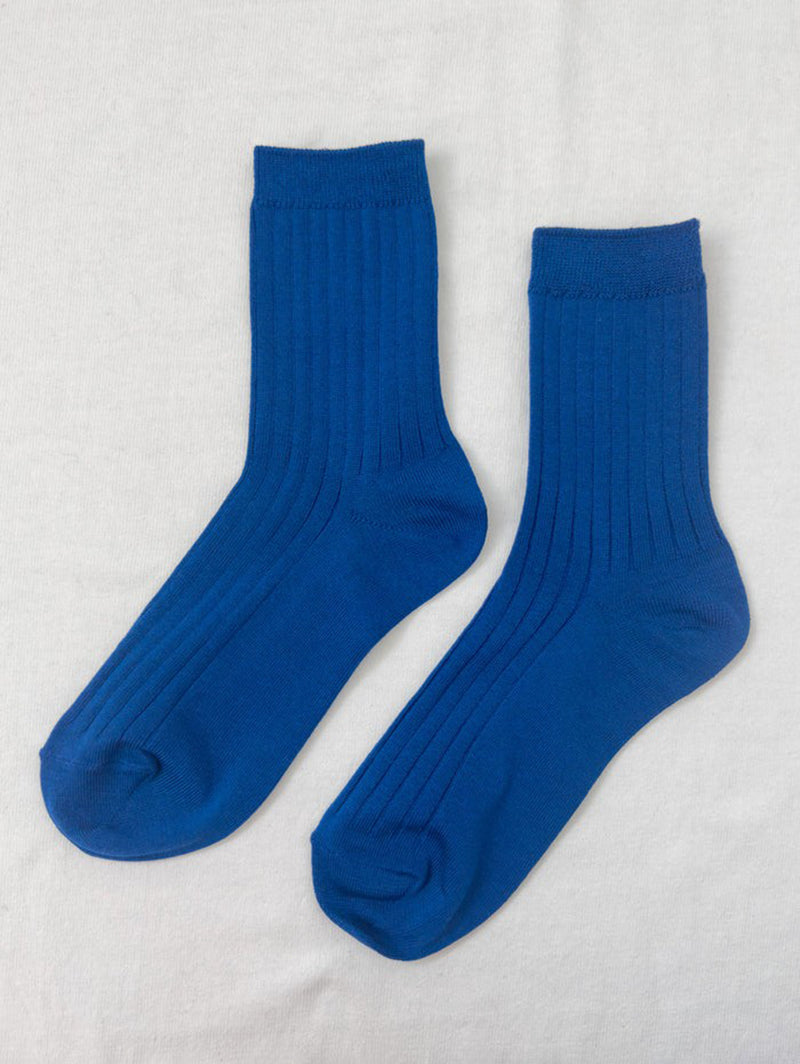 Her Socks - Cobalt-LE BON SHOPPE-Over the Rainbow