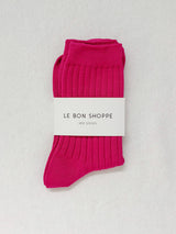 Her Socks - Fuchsia-LE BON SHOPPE-Over the Rainbow