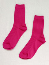 Her Socks - Fuchsia-LE BON SHOPPE-Over the Rainbow