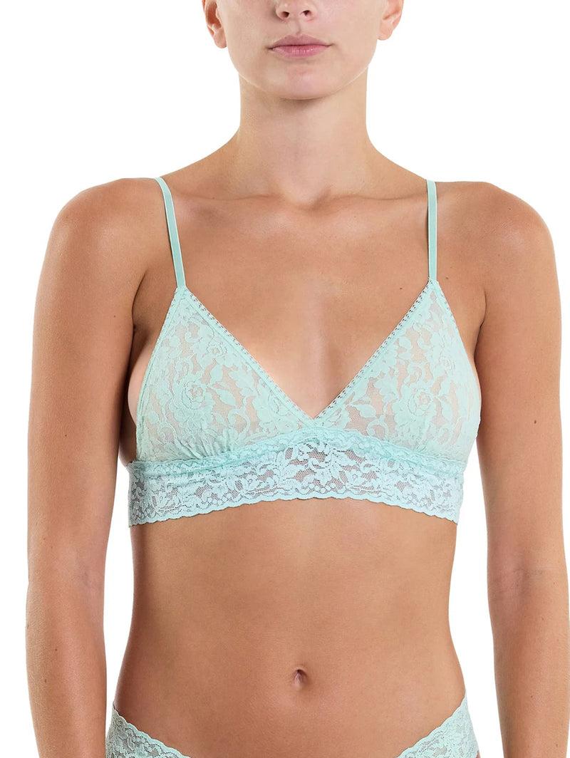 Padded Triangle Bralette - Pistachio-Hanky Panky-Over the Rainbow