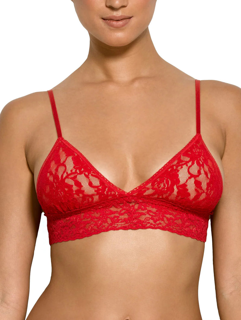 Padded Triangle Bralette - Red-Hanky Panky-Over the Rainbow