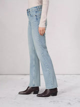 Harlow Long Mid-Rise Straight Jean - Bloomfield-RAG + BONE-Over the Rainbow