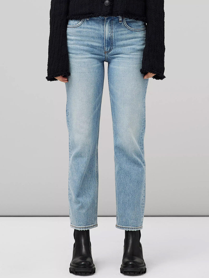 Harlow Mid Rise Straight Jean - Lou 1-RAG + BONE-Over the Rainbow