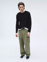 Harvey Crew Sweater - Black-RAG + BONE-Over the Rainbow