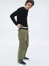 Harvey Crew Sweater - Black-RAG + BONE-Over the Rainbow