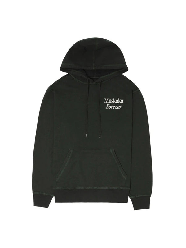 Muskoka Forever Hoodie - Forest Green-MUSKOKA FOREVER-Over the Rainbow