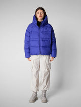 Keri Coat - Gentian Blue-SAVE THE DUCK-Over the Rainbow