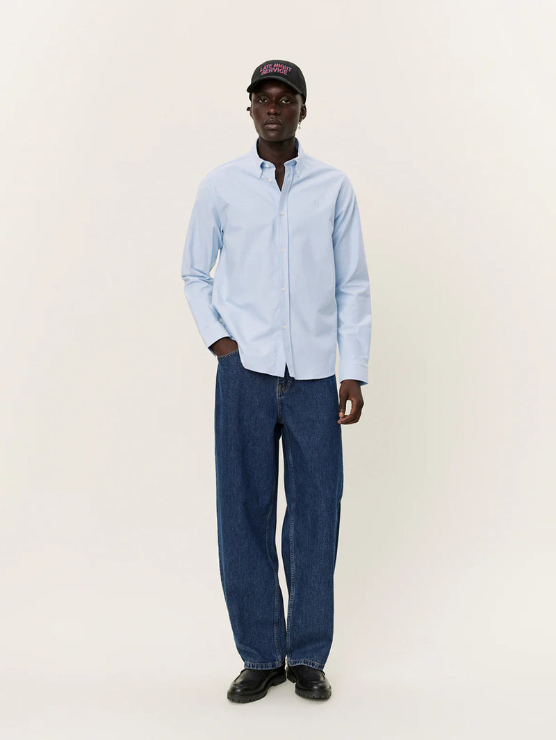 Konrad Oxford Shirt - Light Blue-LES DEUX-Over the Rainbow