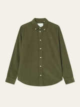 Kristian Corduroy Shirt - Olive Night-LES DEUX-Over the Rainbow