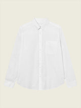 Kent Poplin Shirt - White Black-LES DEUX-Over the Rainbow