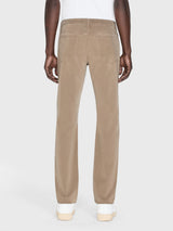 L'Homme Slim Twill Pant - Dark Khaki-FRAME-Over the Rainbow