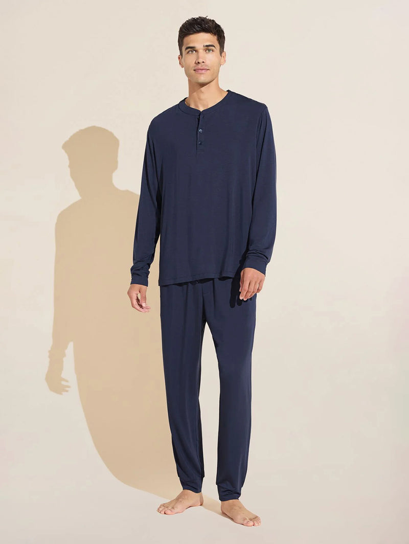 Henry Long PJ Set - True Navy-EBERJEY-Over the Rainbow