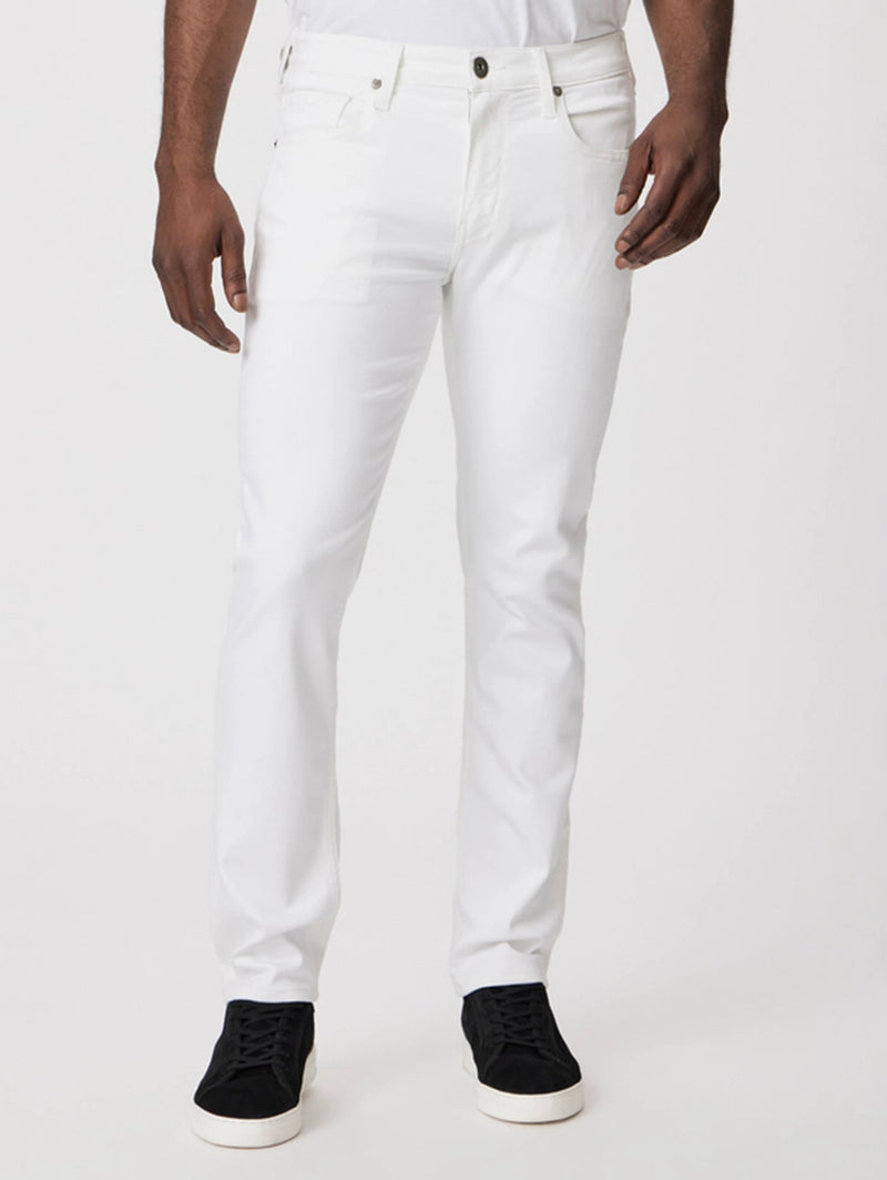 Federal Slim Straight Pant - Crisp White-Paige-Over the Rainbow