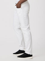 Federal Slim Straight Pant - Crisp White-Paige-Over the Rainbow