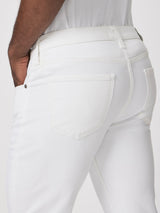 Federal Slim Straight Pant - Crisp White-Paige-Over the Rainbow