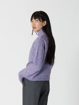 Mabel Mockneck - Purple/Blue Mix-LYLA+LUXE-Over the Rainbow