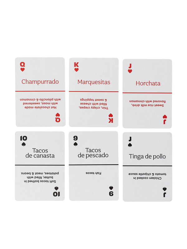 Playing Cards - Mexican Street Food-LINGO-Over the Rainbow