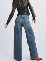 Miramar Sofie Wide Jean - Kimber-RAG + BONE-Over the Rainbow