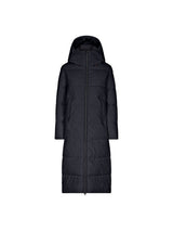 Missy Long Coat - Black-SAVE THE DUCK-Over the Rainbow