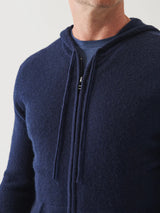 Air Cashmere Hoodie - Midnight-Patrick Assaraf-Over the Rainbow