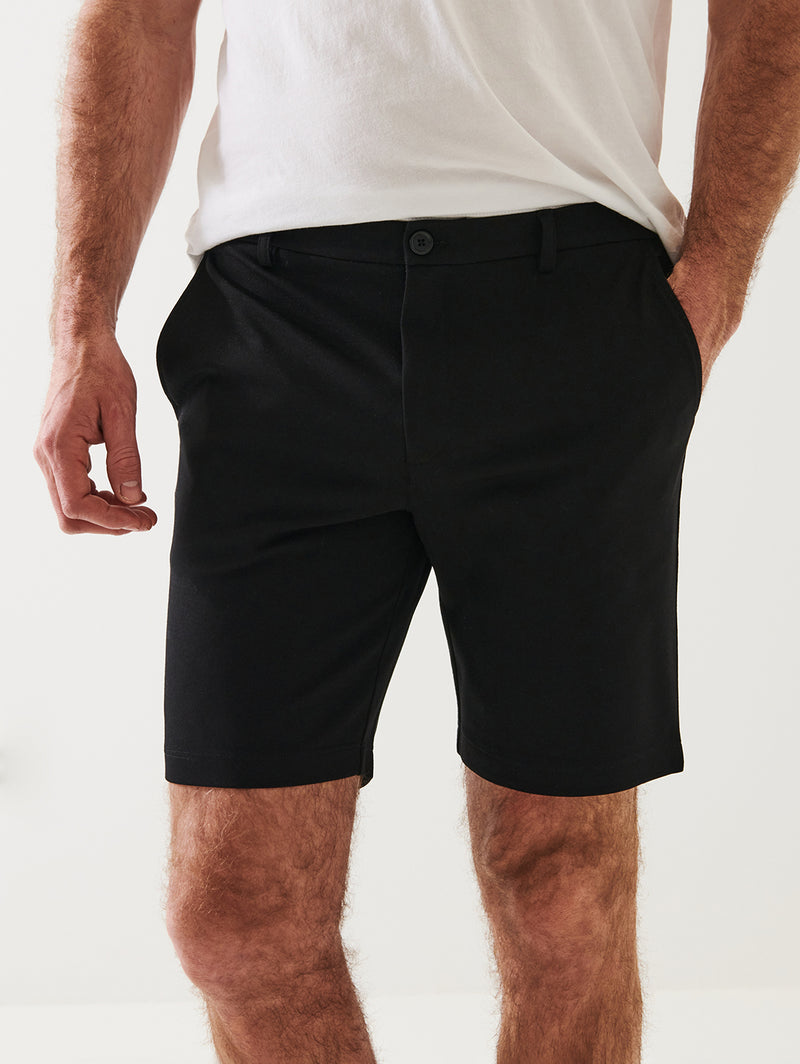 Active Stretch Short - Black-Patrick Assaraf-Over the Rainbow