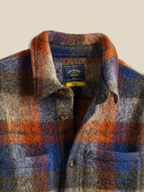 Parker Overshirt - Blue-PORTUGUESE FLANNEL-Over the Rainbow