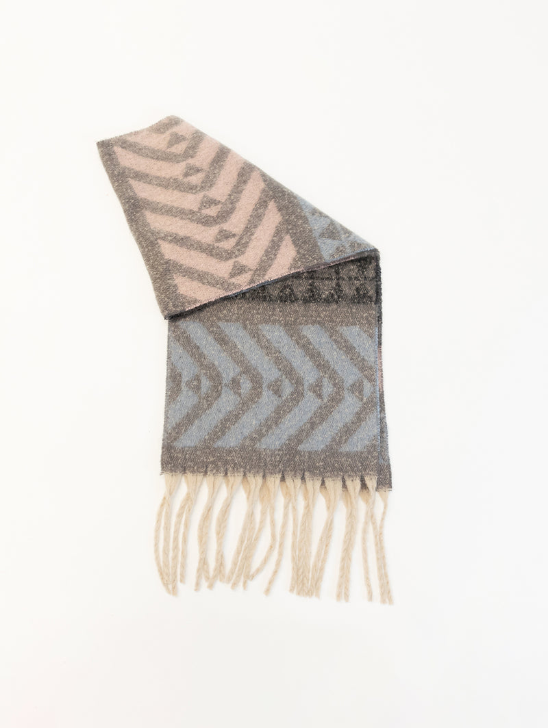 Printed Scarf - Geometric-LYLA+LUXE-Over the Rainbow