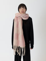 Printed Scarf - Pink Floral Check-LYLA+LUXE-Over the Rainbow