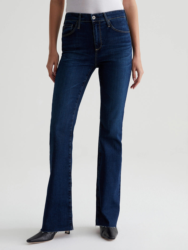 Farrah High Rise Bootcut Jean - Kindling-AG Jeans-Over the Rainbow