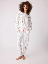 Breakfast Of Champs PJ Set - Ivory-PJ Salvage-Over the Rainbow