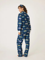 Ski You Later PJ Set - Navy-PJ Salvage-Over the Rainbow