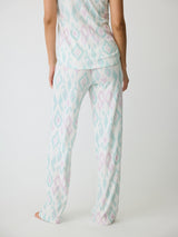 Ikat Watercolour Pant - Seafoam-PJ Salvage-Over the Rainbow