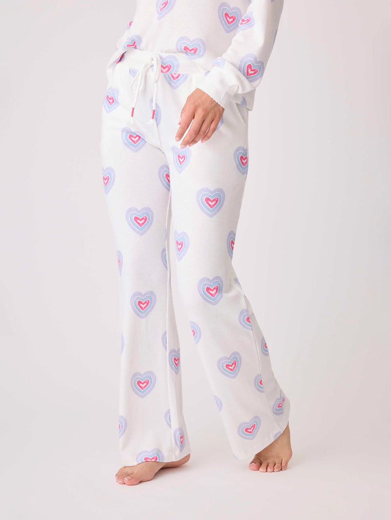 Peace + Love Within Pant - Ivory-PJ Salvage-Over the Rainbow