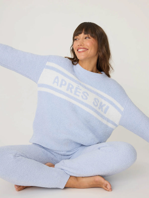 Après All Day Snuggle Sweater - Blue Whisper-PJ Salvage-Over the Rainbow