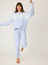 Après All Day Snuggle Sweater - Blue Whisper-PJ Salvage-Over the Rainbow