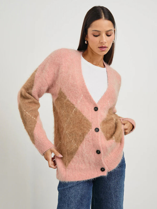 Runi Cardigan - Pastel Argyle-Rails-Over the Rainbow