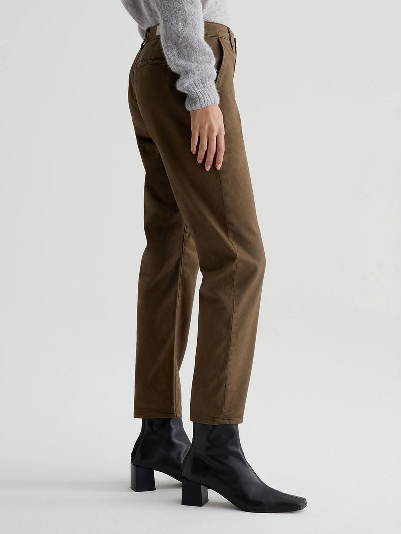 Caden Straight Trouser - Sulfur Oak Brown-AG Jeans-Over the Rainbow