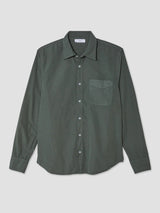 Poplin Shirt - Basil-SAVE KHAKI-Over the Rainbow