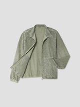 Reversible Easy Jacket - Lichen-SAVE KHAKI-Over the Rainbow