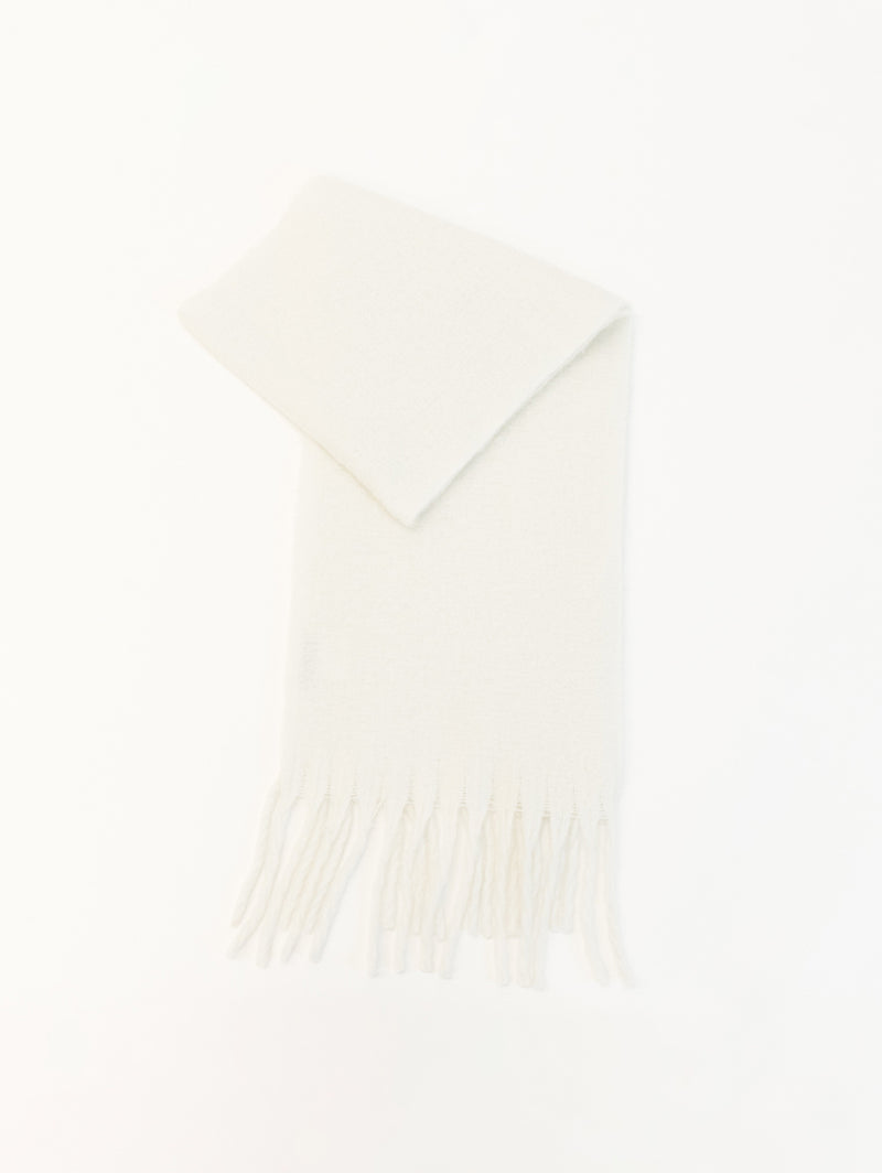 Solid Scarf - Pure White-LYLA+LUXE-Over the Rainbow