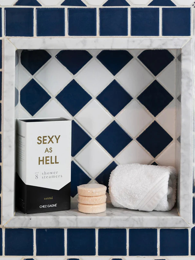 Shower Steamer Set - Sexy As Hell Santal-CHEZ GAGNE LETTERPRESS-Over the Rainbow