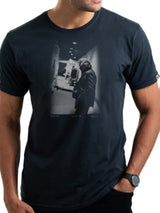 Johnny Cash Tee - Faded Black-CLINCH by GOLDEN GOODS-Over the Rainbow